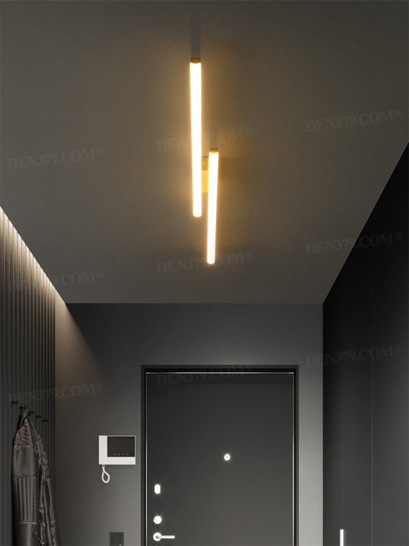 Đèn ốp trần LED thanh phong cách tối giản 67112