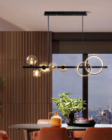 Đèn thả trang trí thủy tinh 83874