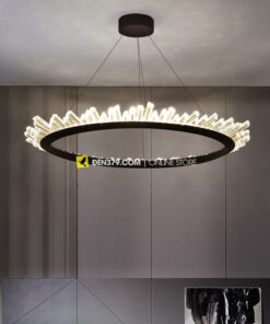 Đèn thả trang trí vòng tròn pha lê cao cấp VIRGO V1229