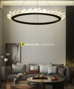 Đèn thả trang trí vòng tròn pha lê cao cấp VIRGO V1229