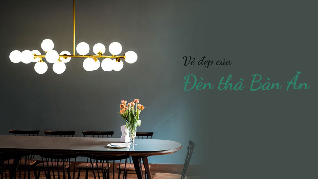 đèn thả bàn ăn