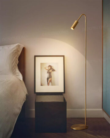 Đèn sàn đọc sách phong cách tối giản 67458