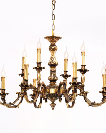 Đèn chùm đồng cao cấp