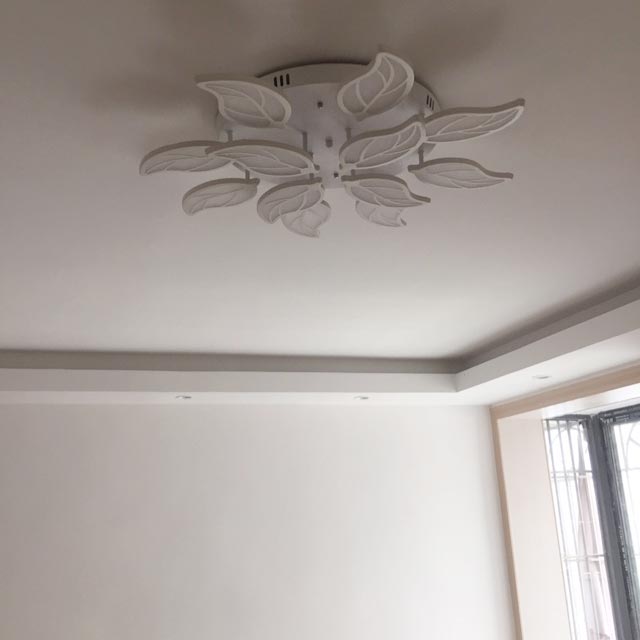 Đèn mâm LED ốp trần Chiếc Lá