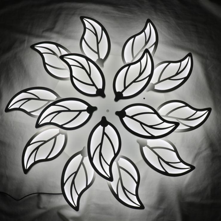 Đèn mâm LED ốp trần Chiếc Lá