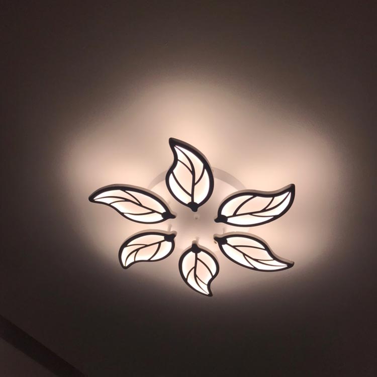 Đèn mâm LED ốp trần Chiếc Lá