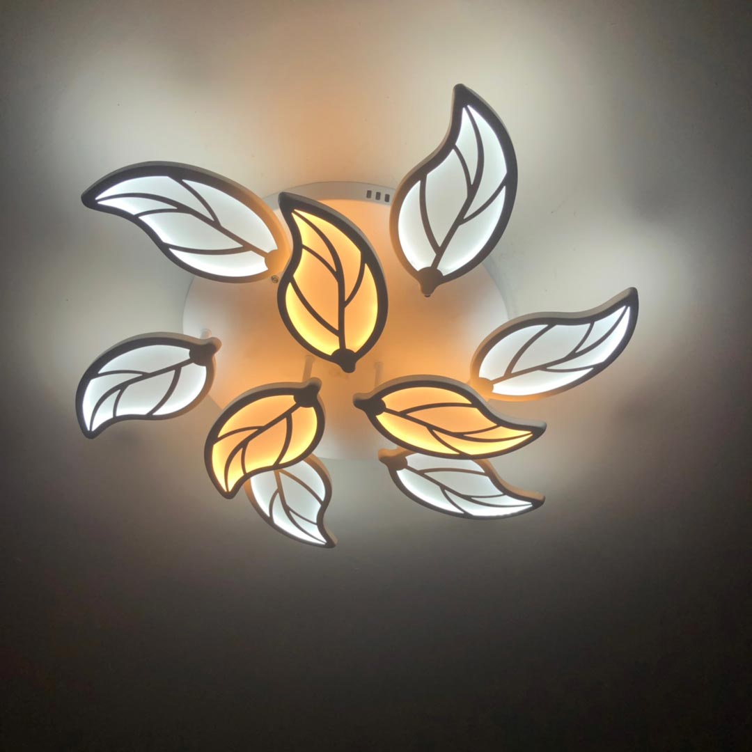 Đèn mâm LED ốp trần Chiếc Lá