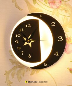 Đồng hồ có đèn LED 3 chế độ gắn tường VIRGO V412B