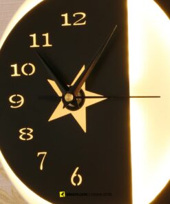 Đồng hồ có đèn LED 3 chế độ gắn tường VIRGO V412B