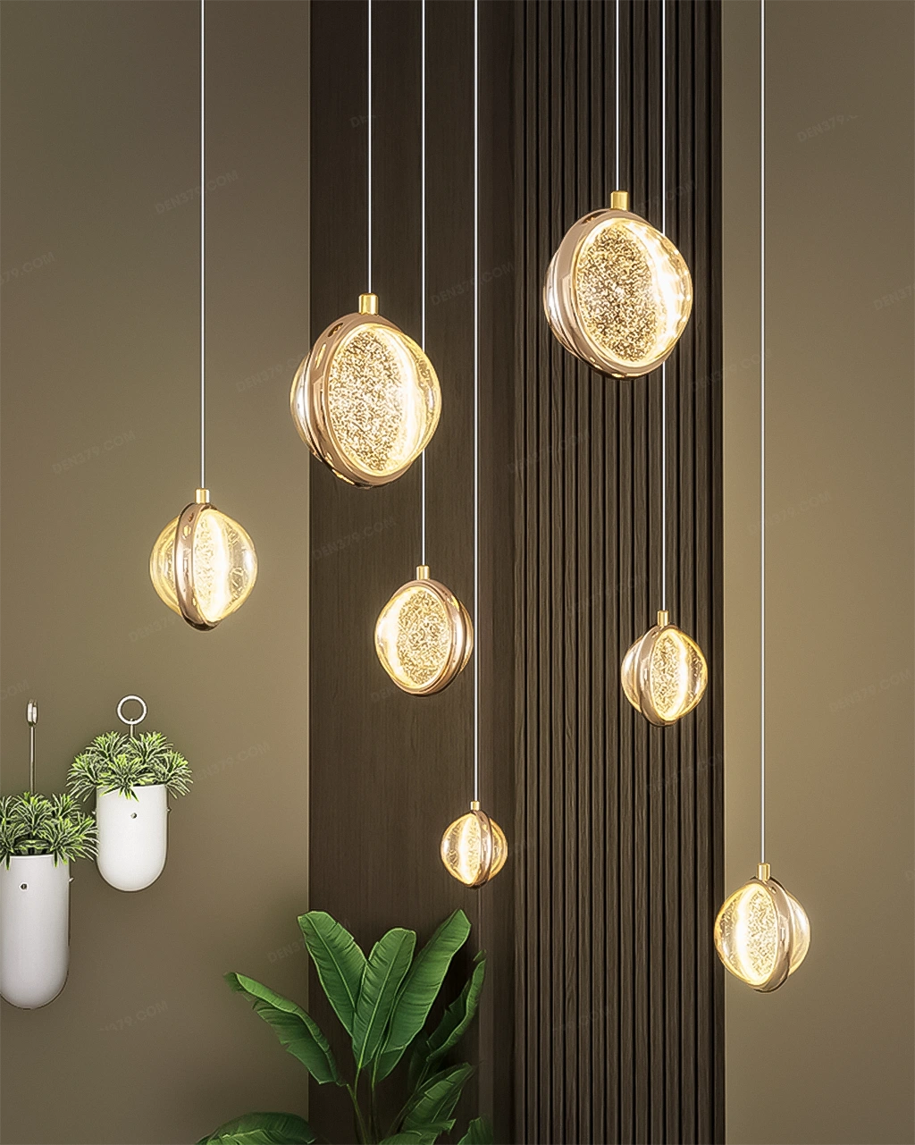 Đèn thả pha lê cao cấp TD19