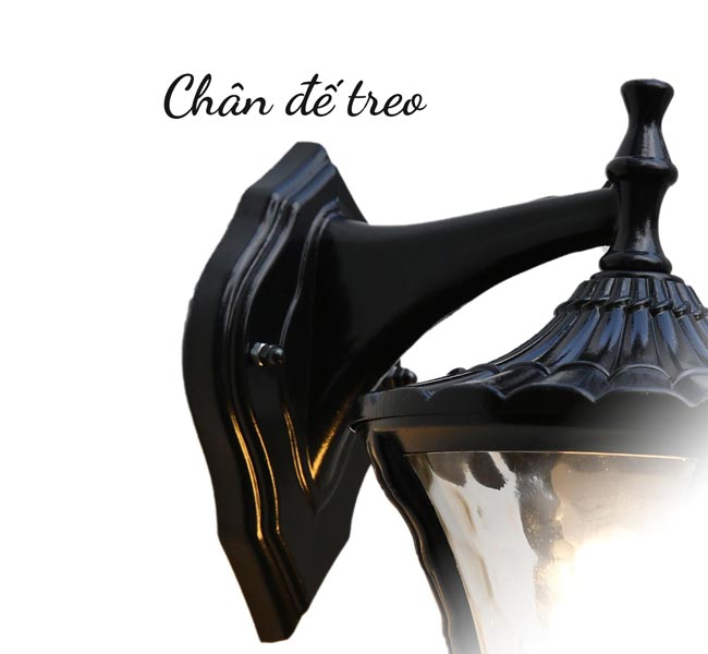 Đèn tường ngoài trời cổ điển