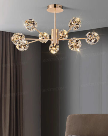 Đèn chùm pha lê cao cấp phong cách hiện đại 67679