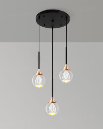 Đèn thả  trang trí  pha lê cao cấp 84138/3