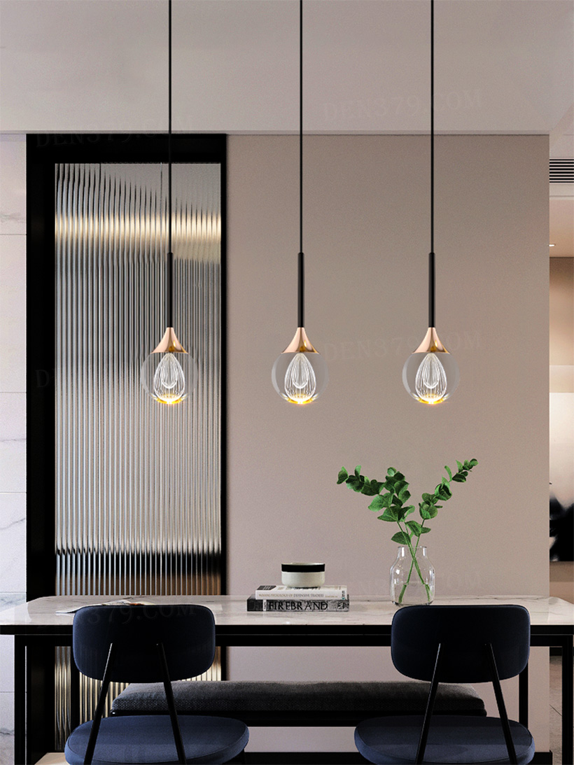 Đèn thả trang trí pha lê cao cấp 84138/3