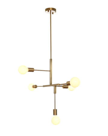 đèn chùm đồng bóng nến cổ điển cao cấp 12 tay