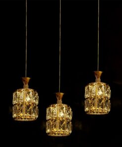 Đèn thả bàn ăn 3 bóng pha lê cao cấp KD73190