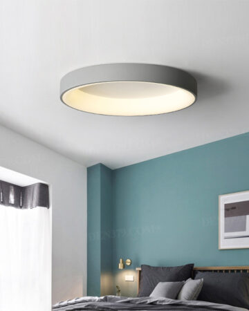 Đèn ốp trần trang trí phòng ngủ, phòng khách nhỏ ánh sáng dễ chịu phong cách tối giản 67871