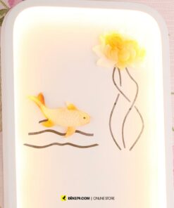 Đèn LED tranh trang trí gắn tường Song ngư hội hoa VIRGO V6503