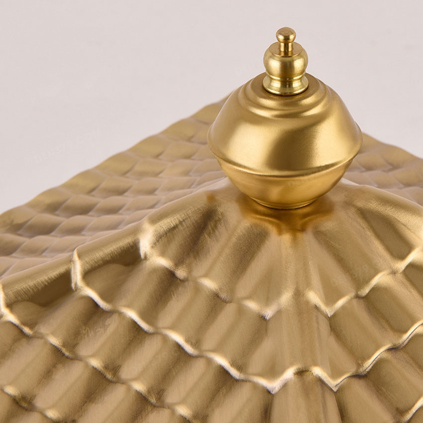 Đèn trụ cổng đồng cao cấp trang trí ngoài trời 41159