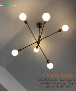 Đèn chùm hiện đại 6 bóng