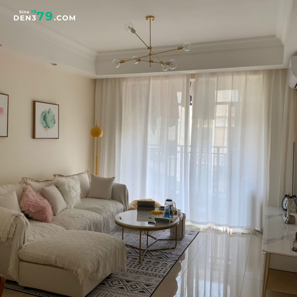 Đèn chùm hiện đại 6 bóng