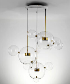 đèn thả trang trí hera thủy tinh