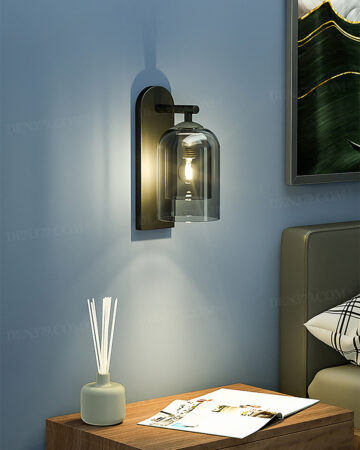 Đèn tường thủy tinh trang trí phong cách hiện đại 65508