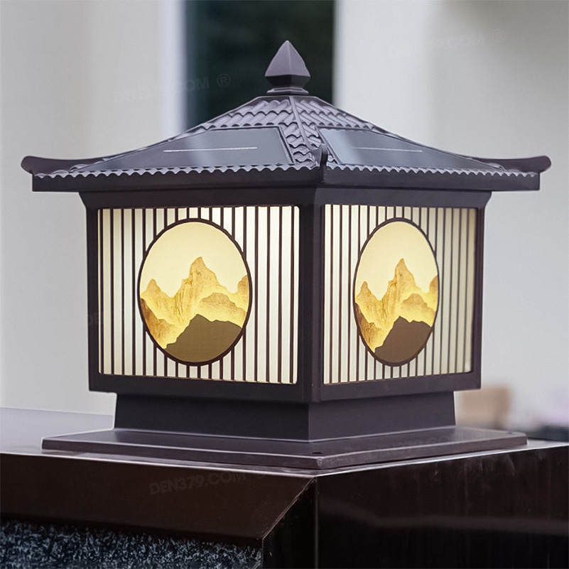 Đèn trụ trang trí năng lượng mặt trời LTSR207