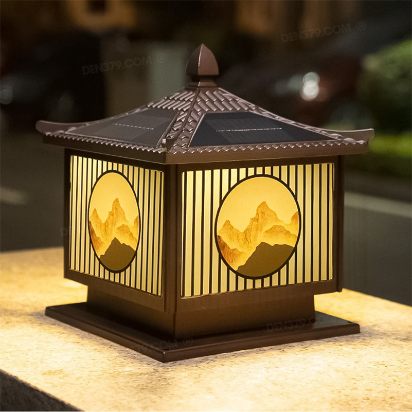 Đèn trụ trang trí năng lượng mặt trời LTSR207