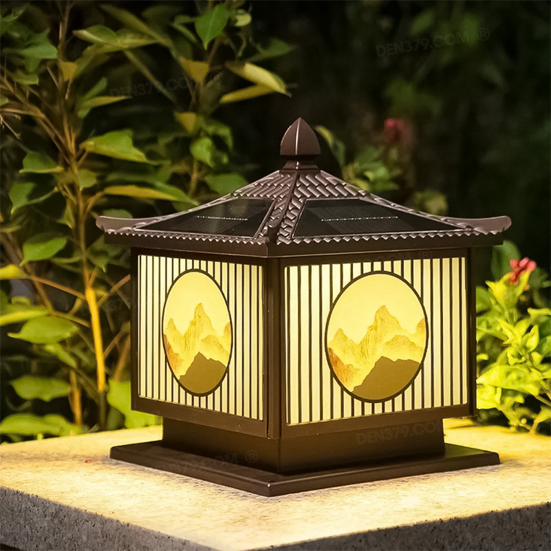 Đèn trụ trang trí năng lượng mặt trời LTSR207