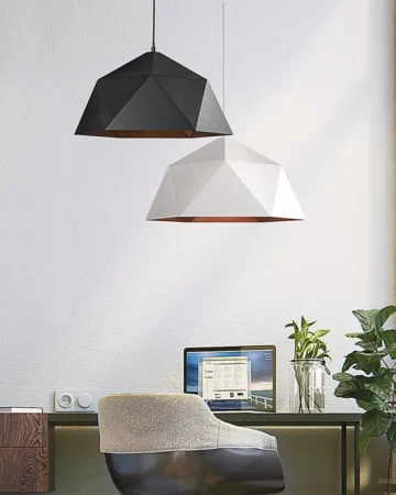 Đèn thả chụp hợp kim trang trí 41298