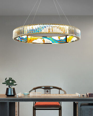 Đèn thả trang trí pha lê cao cấp 63714