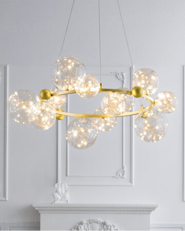 Đèn chùm thủy tinh 86394