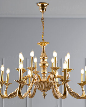 Đèn chùm đồng cao cấp 86472