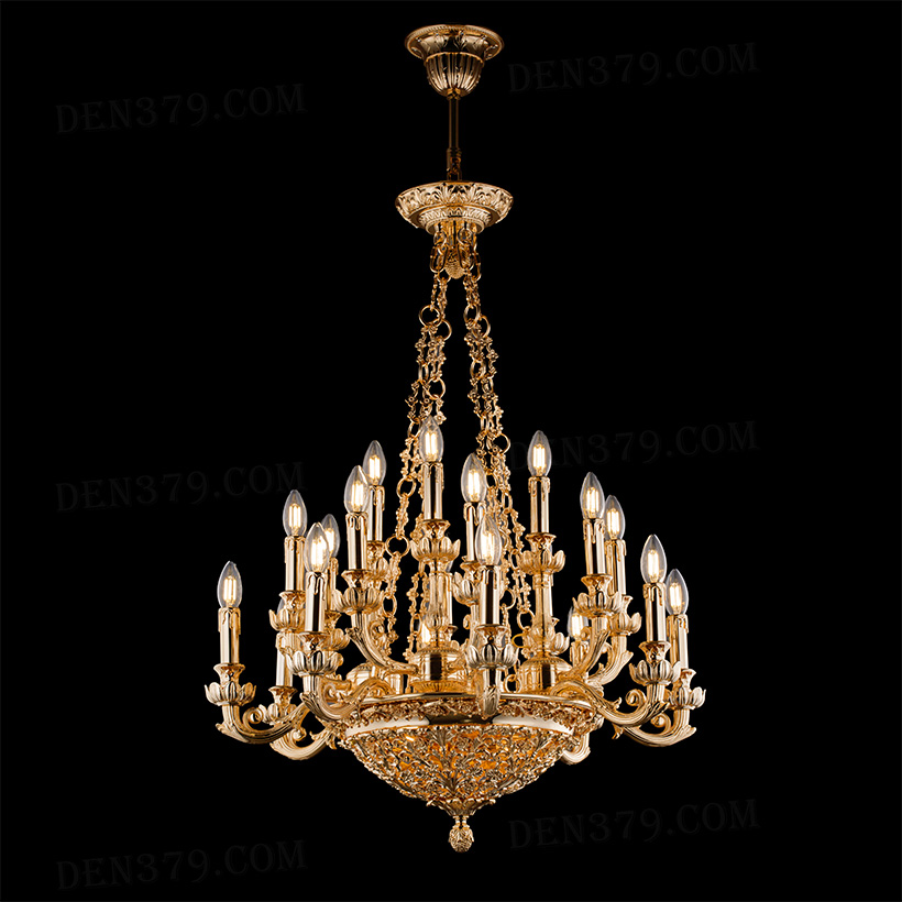 Đèn chùm đồng cao cấp 86883