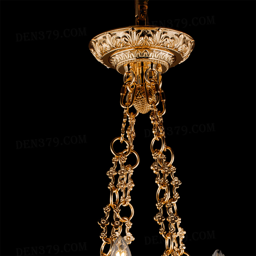 Đèn chùm đồng cao cấp 86883