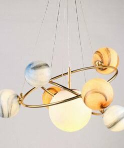 VIRGO V3420: Đèn thả trang Hành tinh 6 bóng