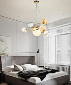 VIRGO V3420: Đèn thả trang Hành tinh 6 bóng