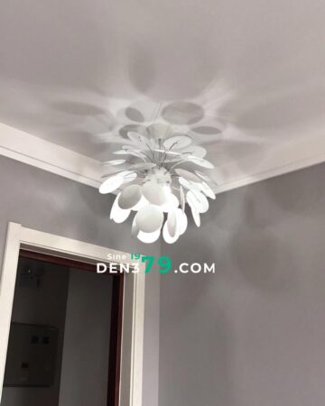 Đèn chùm đồng bóng nến cổ điển cao cấp 12 tay