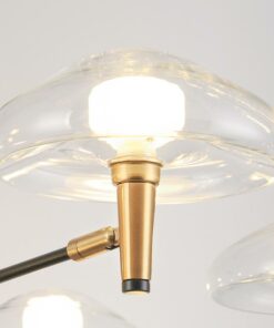 đèn chùm trang trí thủy tinh hiện đại