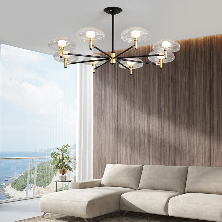 Đèn chùm Thủy tinh Hiện đại Sứa Biển (LT453)