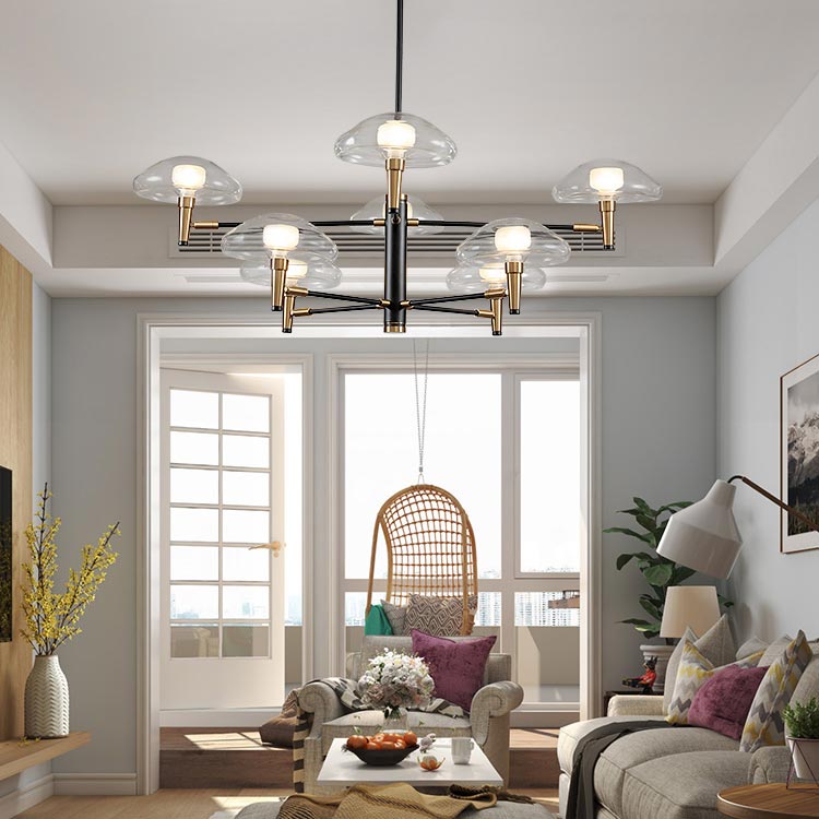 Đèn chùm Thủy tinh Hiện đại Sứa Biển (LT453)