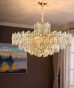 Đèn chùm pha lê hiện đại