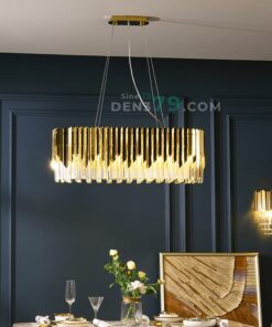 Đèn chùm pha lê trang trí bàn ăn cao cấp