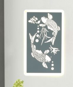 Đèn LED dán tường tranh Cá Chép