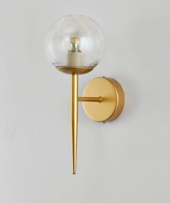 đèn gắn tường trang trí quả cầu thủy tinh