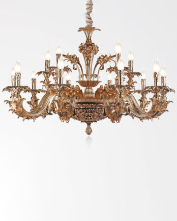 Đèn chùm đồng cao cấp Le Rose (D83208)