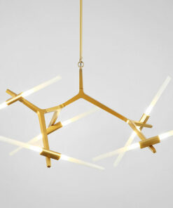 đèn thả trần bàn ăn thủy tinh hiện đại