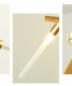 đèn thả trần bàn ăn thủy tinh hiện đại