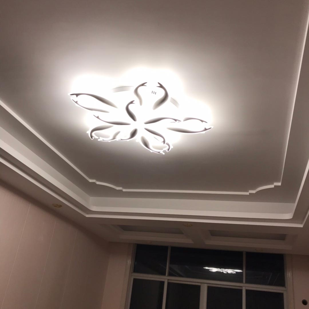 Đèn mâm LED ốp trần Đàn Cá Heo